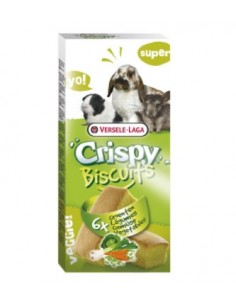 Versele Laga Crispy Biscuits Con Verdure gr 70. Alimento Per Roditori