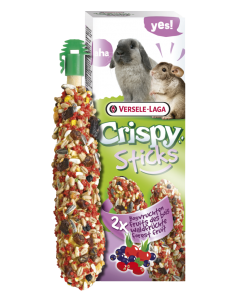 Versele Laga Crispy Stick Frutti di Bosco Per Cavie e Cincillà. 2 pezzi gr 55. Alimento Per Roditori 2