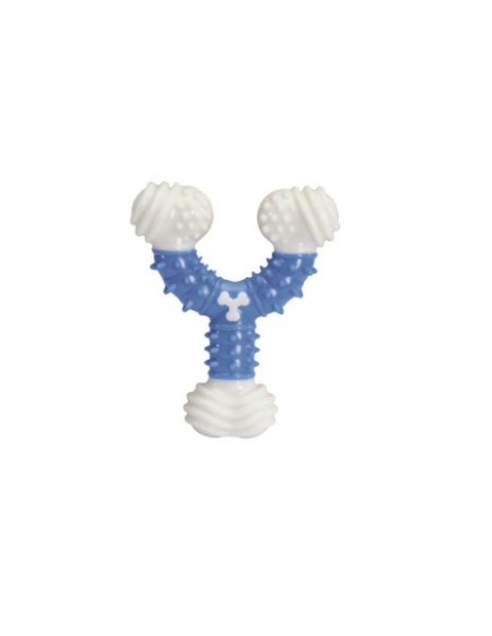 Gioco Tpr Dental Fun Osso Con Punte cm 12,5. Giochi Per Cani
