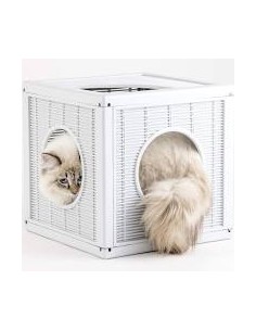 Cuccia Gioco Qublo' Color Ghiaccio. Cuccia Per Gatti 2