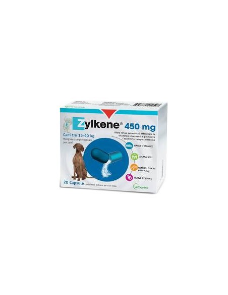 Zylkene 20 compresse da mg 450. Integratori Per Cani