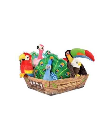 Gioco Play Animali, Pappagallo Peluche. Giochi Per Cani