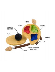 Gioco Play Back To School, Tavolozza Peluche. Giochi Per Cani 2