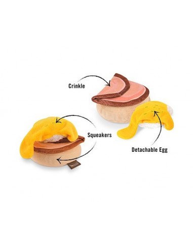 Gioco Play Brunch, Panino Peluche. Giochi Per Cani