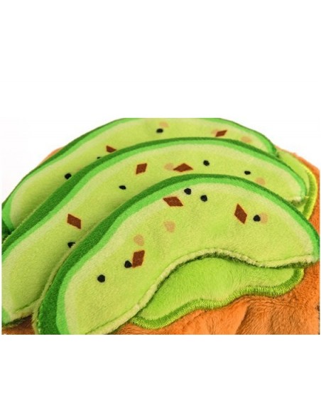 Gioco Play Brunch, Toast Avocado Peluche. Giochi Per Cani