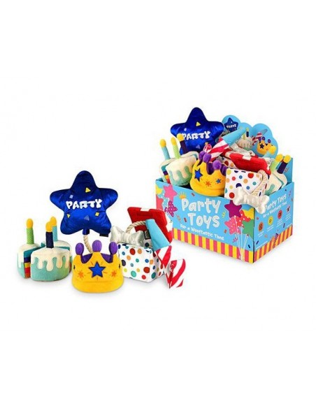 Gioco Play Party, Fischietto Peluche. Giochi Per Cani