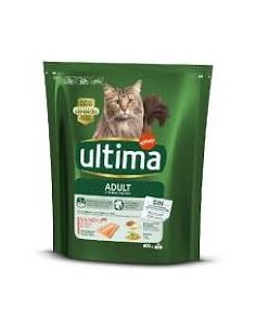Ultima Cat Salmone e Riso Gr 400. Cibo Secco Per Gatti