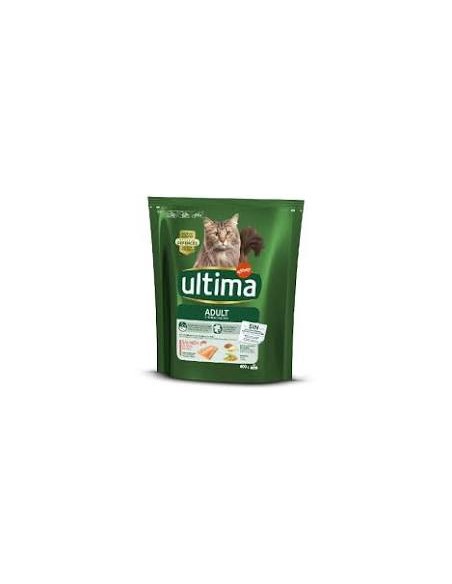 Ultima Cat Salmone e Riso Gr 400. Cibo Secco Per Gatti