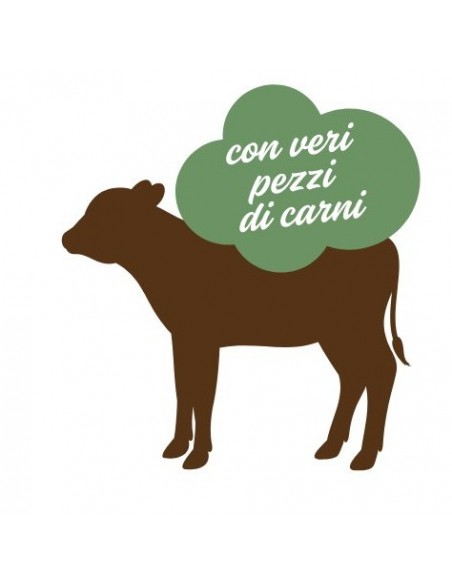 Mister Stuzzy Cat con Vitello e Carote Gr.100 Cibo Umido per Gatti