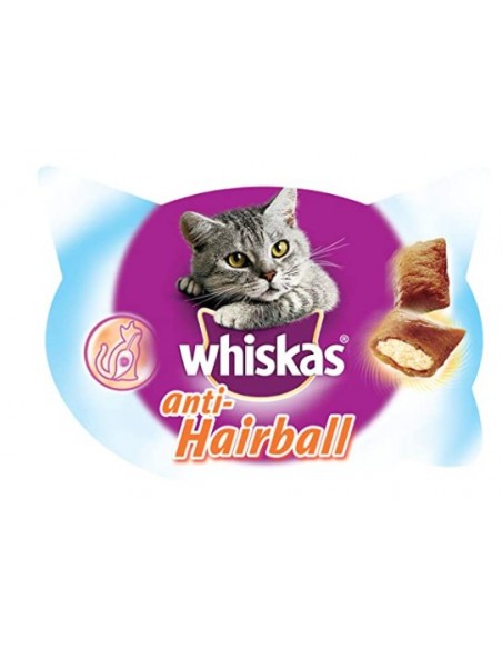 Whiskas Anti-Hairball gr 60. Snack Per Gatti