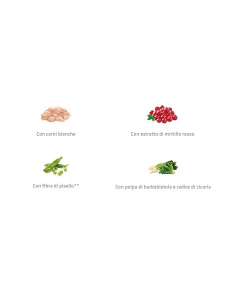 Natural Trainer Adult Sterilizzato con carni bianche gr 300. Cibo Secco Per gatti.
