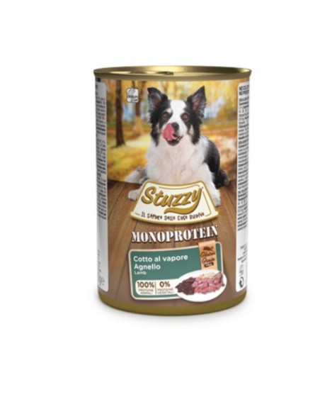 Stuzzy Dog Monoproteico Agnello gr 400. Cibo Umido per Cani