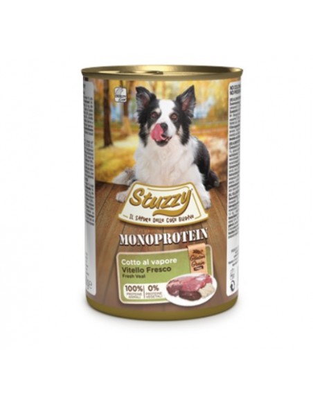 Stuzzy Dog Monoproteico Vitello gr 400. Cibo Umido per Cani