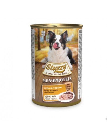 Stuzzy Dog Monoproteico Pollo gr 400. Cibo Umido per Cani