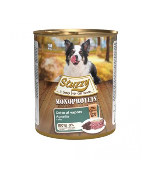 Stuzzy Dog Monoproteico Agnello gr 800. Cibo Umido per Cani