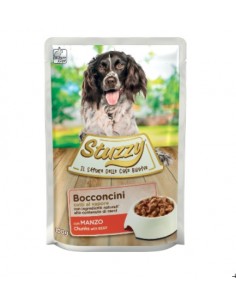 Stuzzy Dog Con Manzo gr 100. Cibo Umido Per Cani