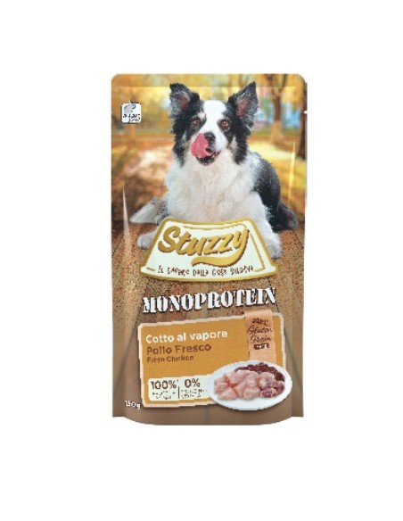 Stuzzy Dog Grain Free Monoproteico Pollo gr 150. Cibo Umido Per Cani