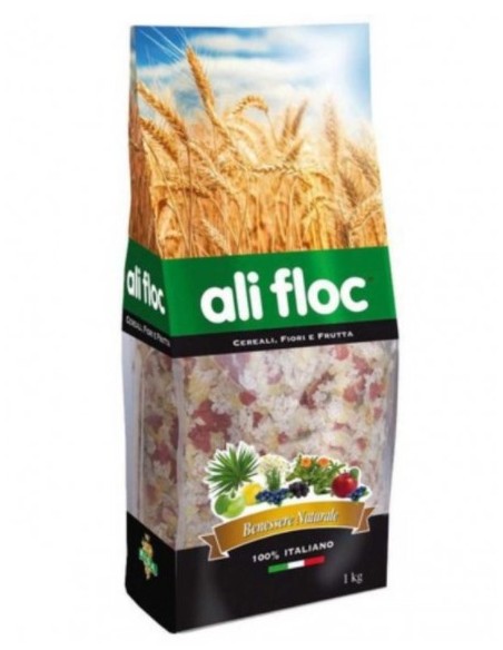 Ali Floc Cereali Fiori e Frutta kg 1. Cibo per Cani