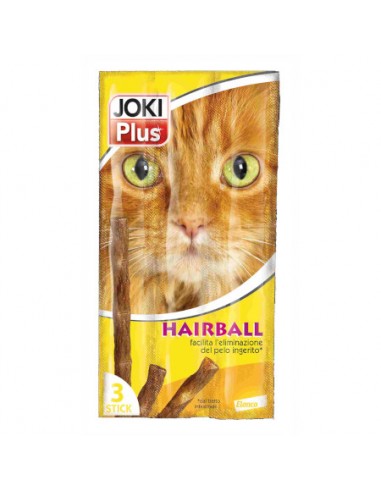 Joki Plus Gatto Hairball 3pz Snack per Gatti