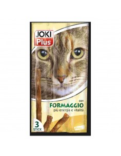 Joki Plus Gatto con Formaggio 3 Stick Snack per Gatti