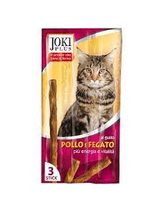 Joki Plus Gatto Pollo e Fegato 3 Stick Snack per Gatti