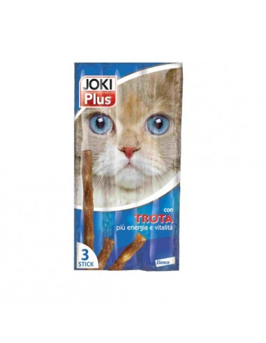 Joki Plus Gatto Trota 3pz Snack per Gatti
