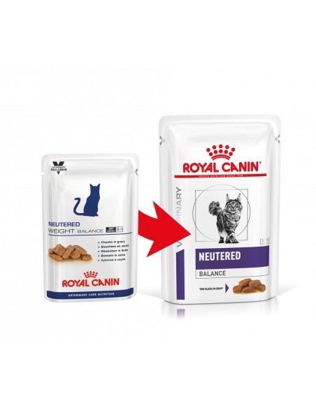 Royal Canin Neutered Adult Mantenimento gr 85. Diete Cibo umido Per Gatti