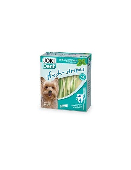 Joki PLus Dent Fresh Stripes Taglia Piccola Media 140 gr Elanco . Snack Per Cani