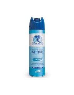 Deodorante Attivo Talco ml 250. Elanco Igiene Per Cani