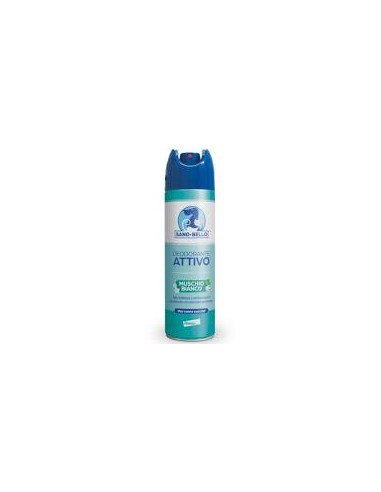 Deodorante Attivo Muschio Bianco ml 250. Elanco Igiene Per Cani