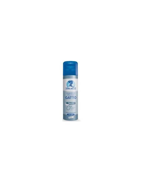 Shampoo Mousse Secco Gatti al Talco ml 200. Elanco. Igiene Per Gatti