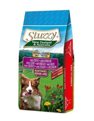 Stuzzy New Zealand Cervo kg 12. Alimento Per Cani