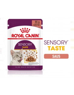 Royal Canin Sensory Taste in Salsa gr 85. Cibo Umido Per Gatti