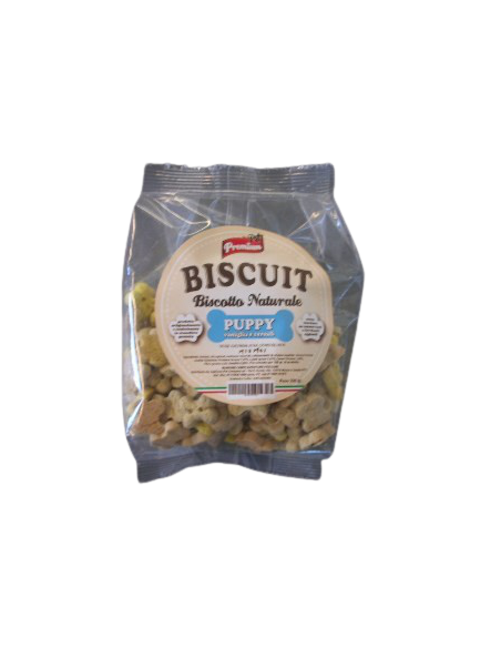 Biscotto Premium Puppy vaniglia e cereali gr 25. Snack per cani - puppy