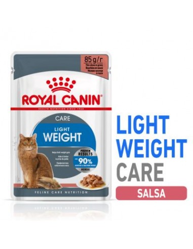 Royal Canin Light Busta Gravy gr 85. Cibo Umido Per gatti.