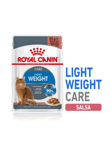 Royal Canin Light Busta Gravy gr 85. Cibo Umido Per gatti