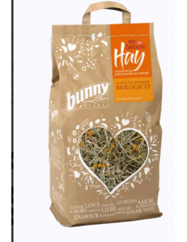 Bunny My Favorite Hay Fieno Fresco Con Olivello Spinoso Biologico  gr.100 Fieno