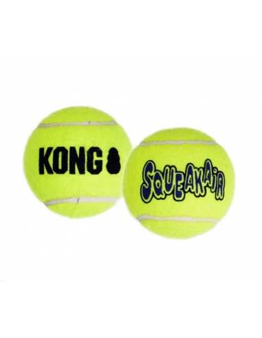 Gioco Kong Squeaker Tennis Balls Small 3 pezzi. Giochi Per Cani