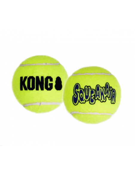 Gioco Kong Squeaker Tennis Balls Small 3 pezzi. Giochi Per Cani