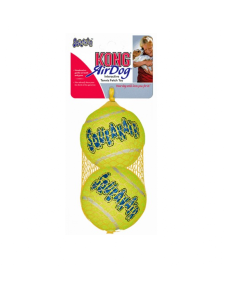 Gioco Kong Air Squeaker Ball Bulk Large  2 pezzi  . Gioco Per Cani