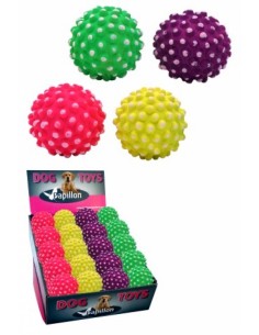 Gioco Palla Spugna Riccio Neon cm 7,5. Giochi Per Cani