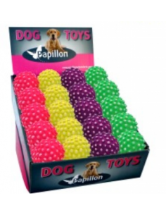 Gioco Palla Spugna Riccio Neon cm 7,5. Giochi Per Cani 2