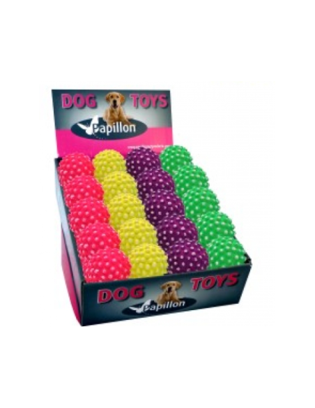 Gioco Palla Spugna Riccio Neon cm 7,5. Giochi Per Cani