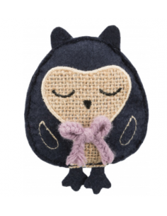 Gufo in tessuto . Giochi Per Gatti .
