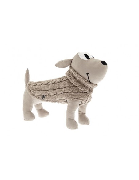 Dolcevita Abbraccio cm 20 . Beige  . Abbigliamento per Cani