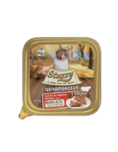 Stuzzy Monoproteico Gatto Manzo gr 100. Cibo Umido Per Gatti