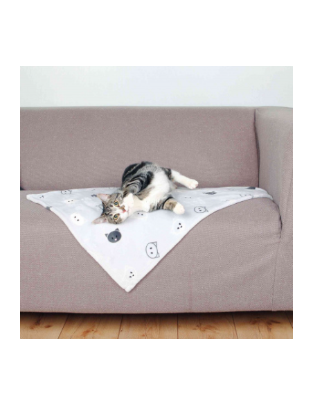 Coperta Mimi 70x50 cm Grigia . Cucce Per Gatti