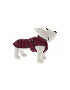 Piumino Caldoso + Misura cm 75 bordeaux . Abbigliamento Per Cani