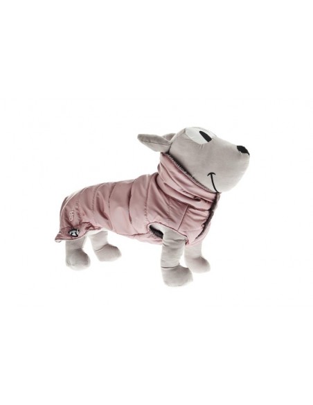 Piumino Cristallo Misura cm 24 Colore rosa. Abbigliamento Per Cani