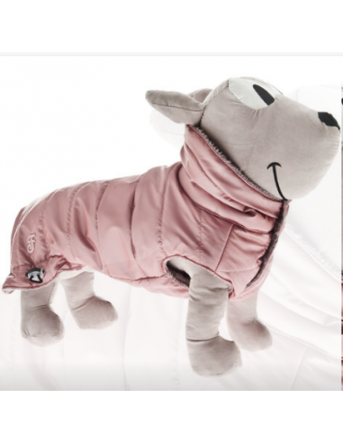 Piumino Cristallo Misura cm 27 Colore rosa. Abbigliamento Per Cani